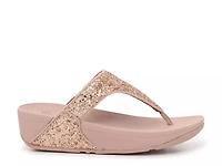 Shimma Wedge Glitter Sandal