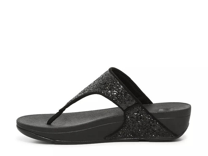 Shimma Wedge Glitter Sandal