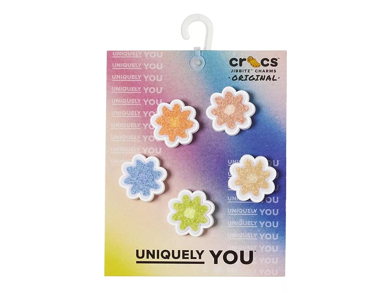 Flower Power Patches Jibbitz Set - 5 Pack