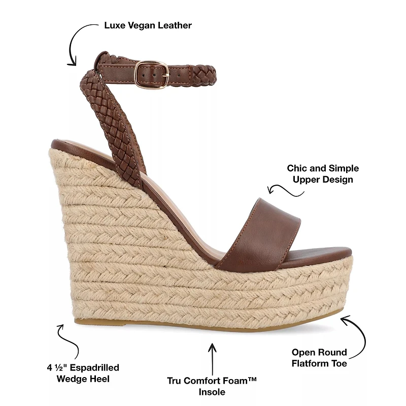 Andiah Espadrille Wedge Sandal