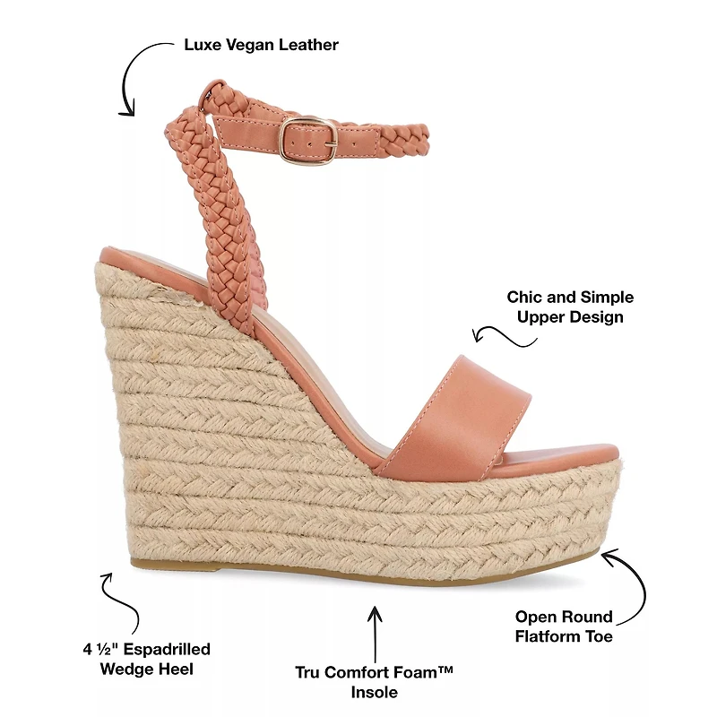 Andiah Espadrille Wedge Sandal