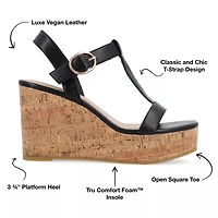 Matildaa Platform Wedge Sandal