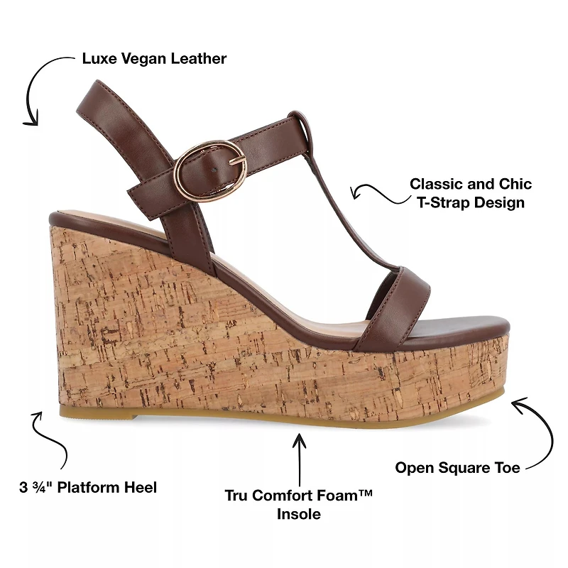 Matildaa Platform Wedge Sandal