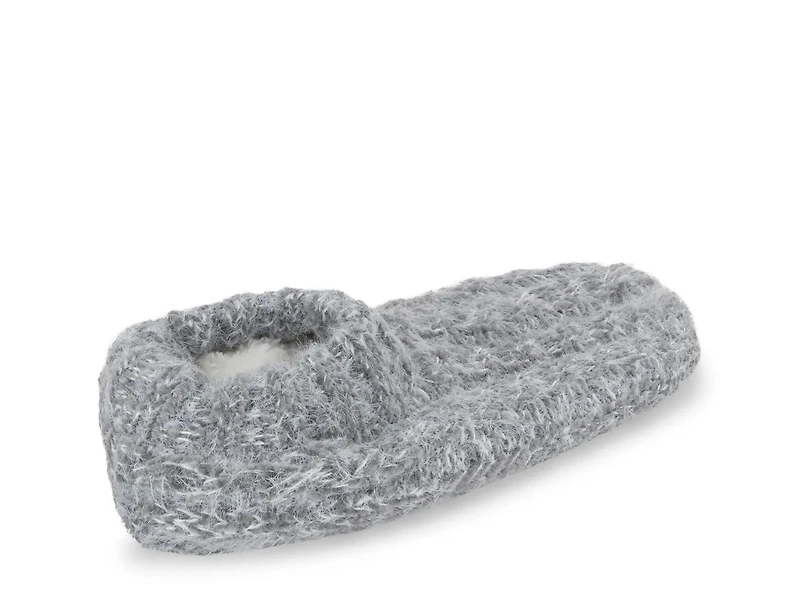 Cable Knit Women's Slipper Socks