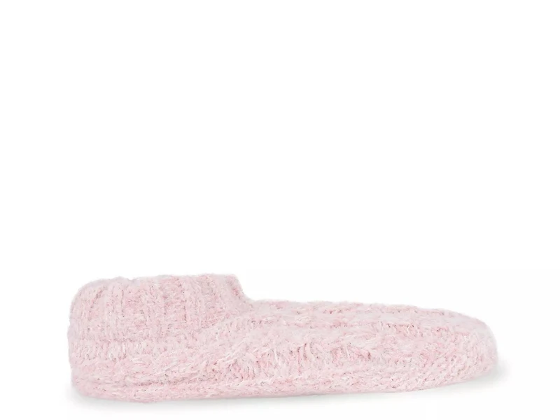 Cable Knit Women's Slipper Socks