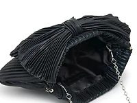 Pleated Bow Clutch