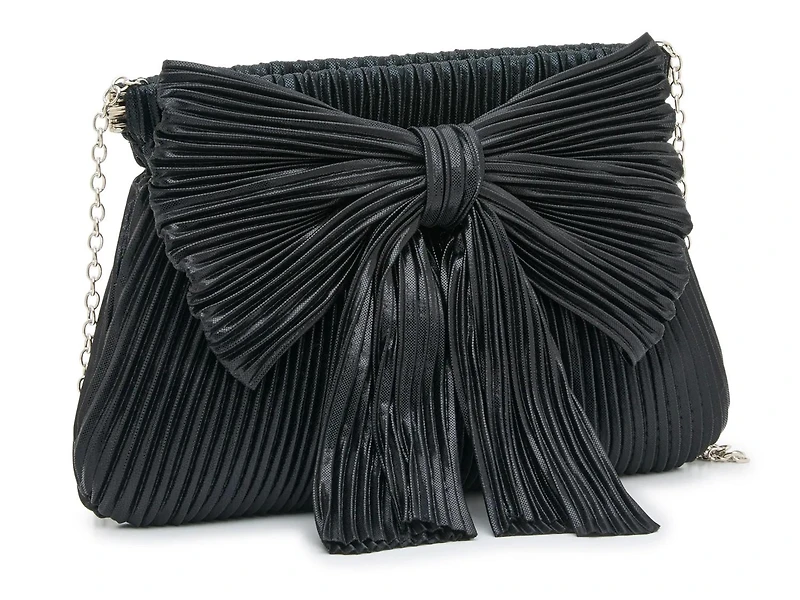 Pleated Bow Clutch