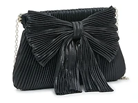 Pleated Bow Clutch