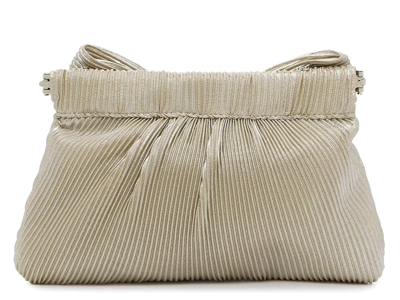 Pleated Bow Clutch