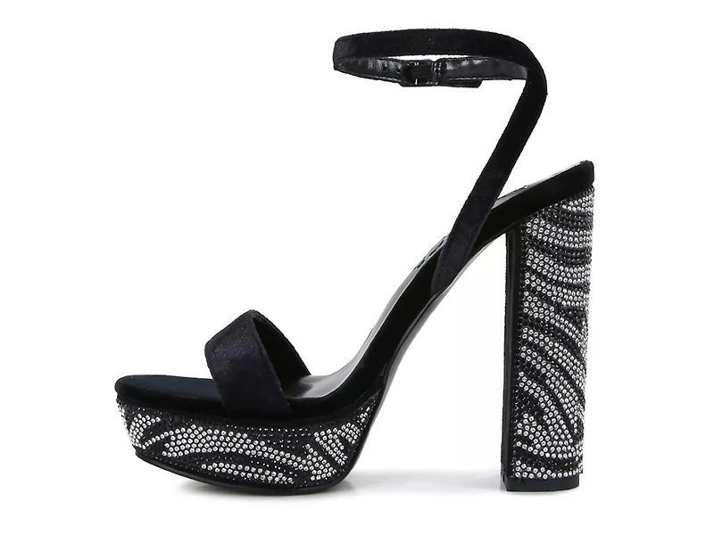 Zircon Platform Sandal
