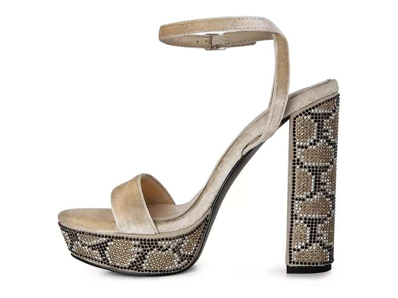 Zircon Platform Sandal