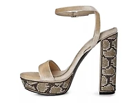 Zircon Platform Sandal