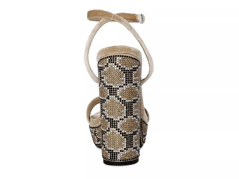 Zircon Platform Sandal