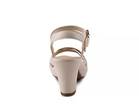 Neesa Stretch Platform Sandal