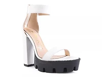 Rattle Platform Sandal