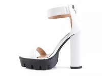 Rattle Platform Sandal