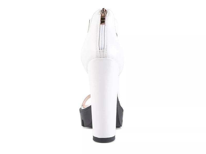 Rattle Platform Sandal