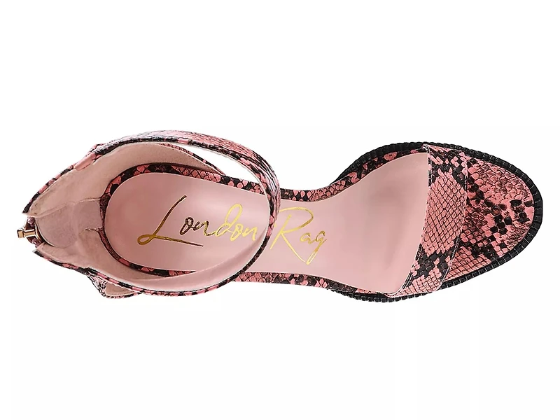 Rattle Platform Sandal