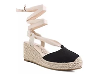Little Mary Espadrille Wedge Sandal