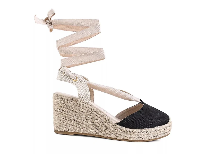 Little Mary Espadrille Wedge Sandal