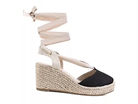 Little Mary Espadrille Wedge Sandal