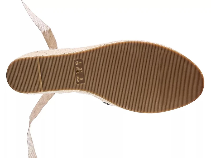 Little Mary Espadrille Wedge Sandal