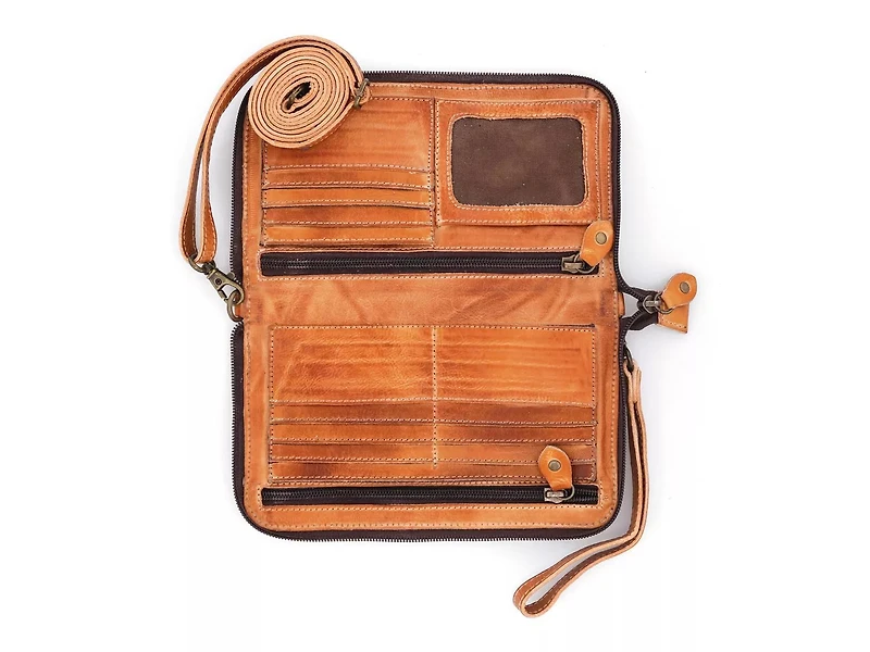Templeton II Leather Clutch