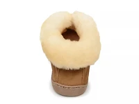 Sheepskin Collar Boot Slipper - Men's