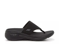 GO WALK Arch Fit Glam Wedge Sandal