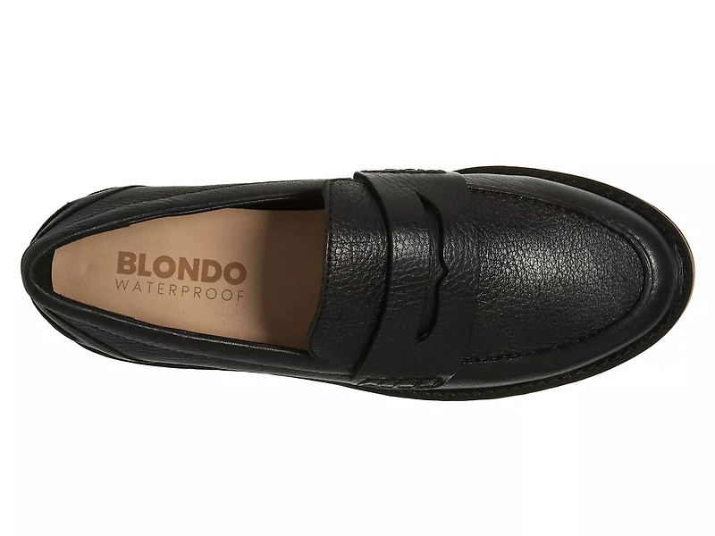 Lugged Waterproof Penny Loafer