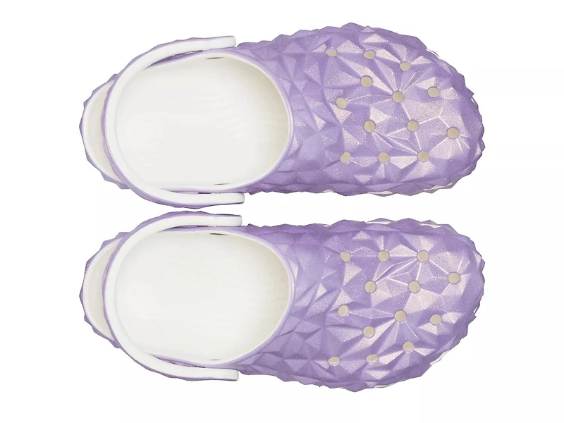 Classic Iridescent Geometric Clog - Women's