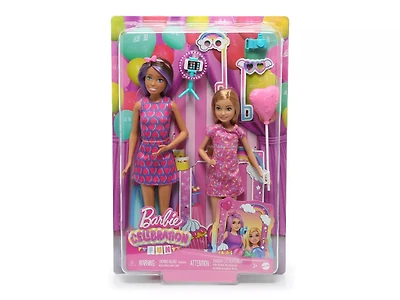 Barbie Celebration Fun Doll - 2 Pack