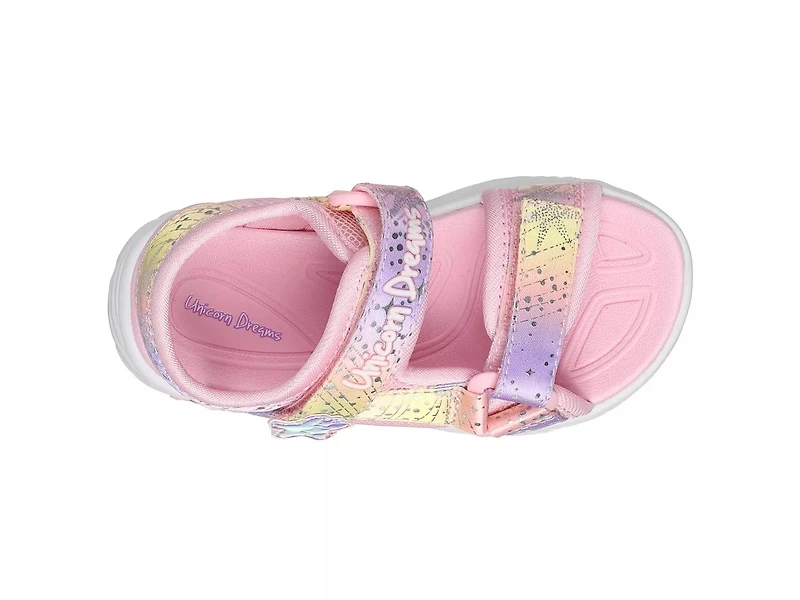 S-Lights Unicorn Dreams Majestic Bliss Light-Up Sandal - Kids'
