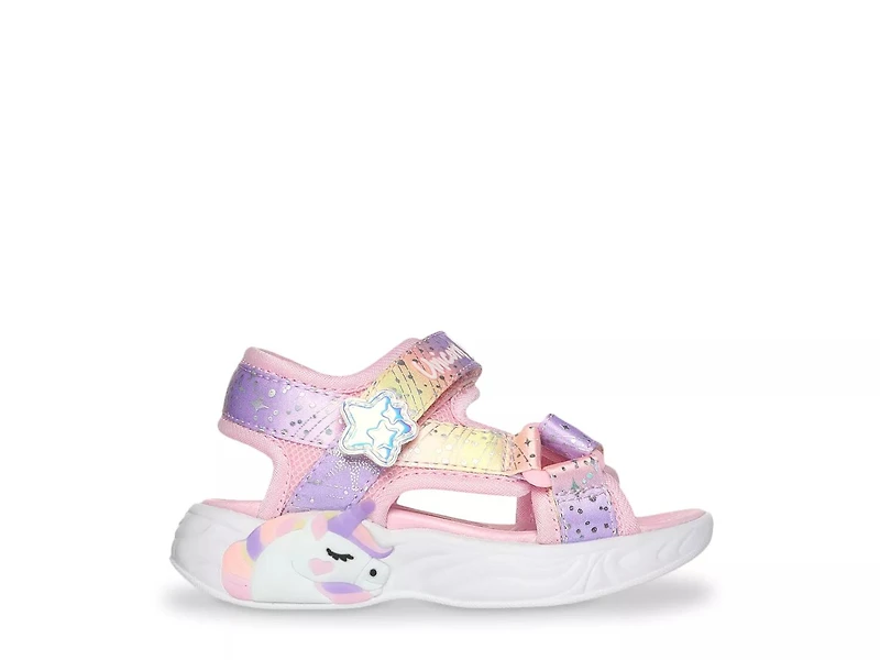 S-Lights Unicorn Dreams Majestic Bliss Light-Up Sandal - Kids'