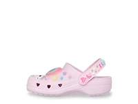 Foamies Heart Charmer Girly Land Light-Up Clog  - Kids'