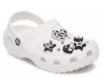 Mono Black & White Jibbitz Set - 5 Pack