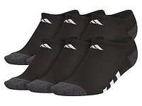 Athletic Cushioned Kids' No Show Socks - 6 Pack
