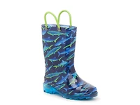 Shark Light-Up Rain Boot - Kids'