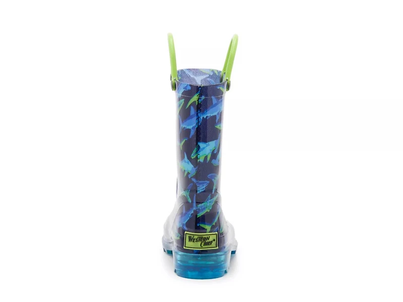 Shark Light-Up Rain Boot - Kids'