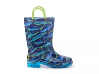 Shark Light-Up Rain Boot - Kids'