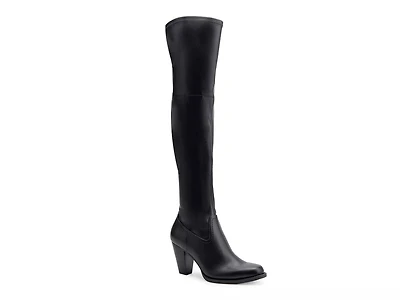 Lewes Over-The-Knee Wide Calf Boot