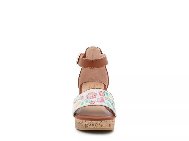 Daisy Wedge Sandal - Kids'
