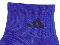 Athletic Cushioned Kids' Quarter Ankle Socks - 6 Pack