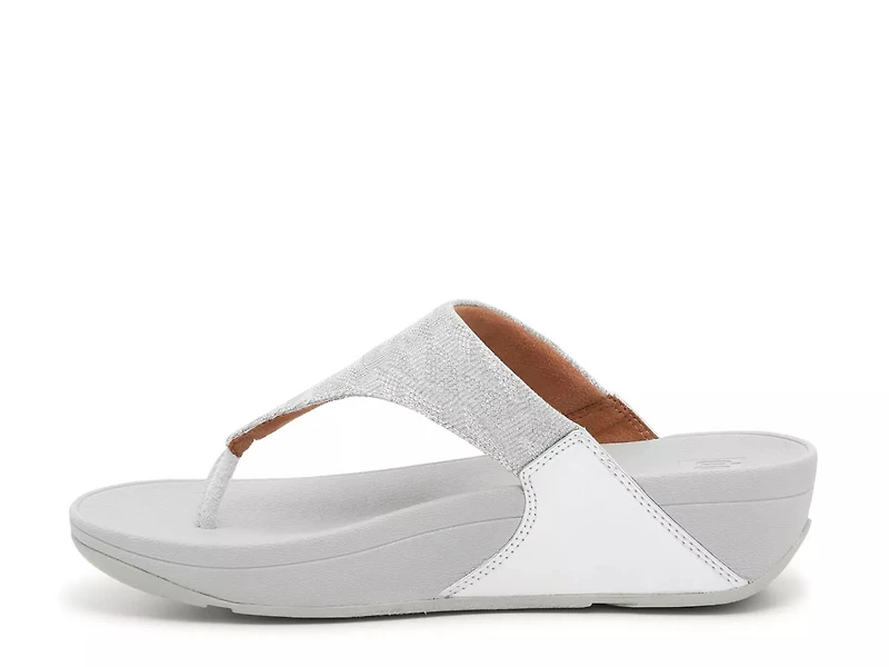 Lulu Glitz Wedge Sandal