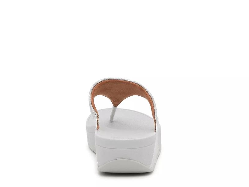 Lulu Glitz Wedge Sandal