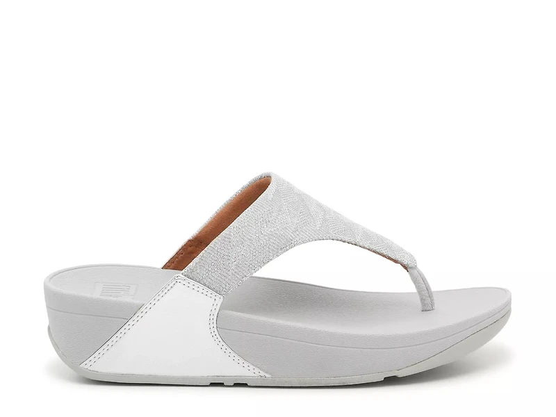 Lulu Glitz Wedge Sandal