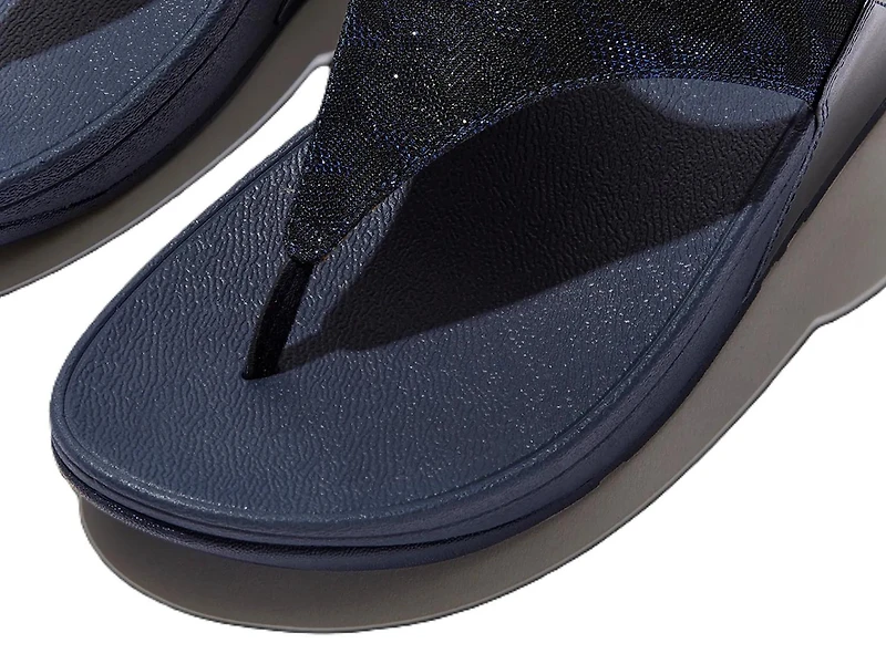 Lulu Glitz Wedge Sandal