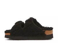 Papillio by Birkenstock Arizona Big Buckle Shearling Platform Sandal - Women's