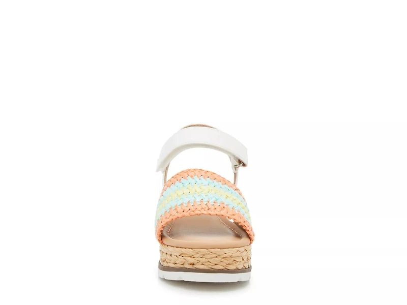 Varsity Wedge Sandal