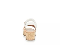 Varsity Wedge Sandal